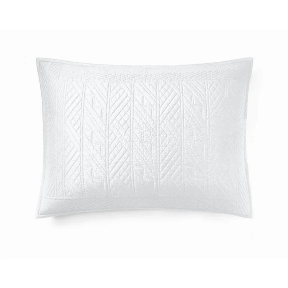 Ralph Lauren Home Oakfield Quilted‎ Standard Sham White 20X28